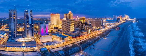 Aerial view of Atlantic City