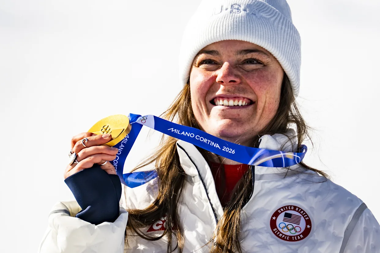 American skier Breezy Johnson