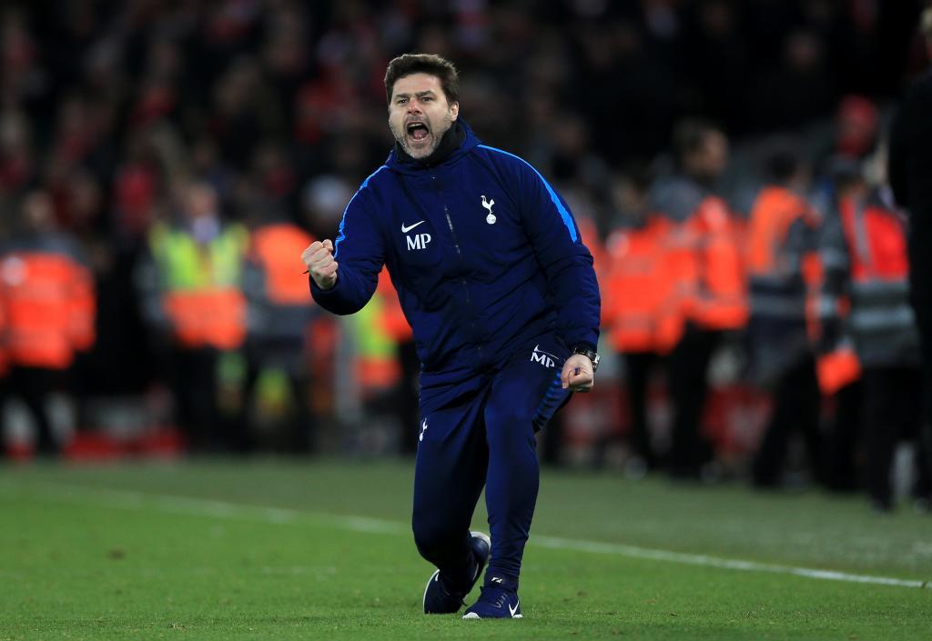 Mauricio Pochettino in his time at Tottenham