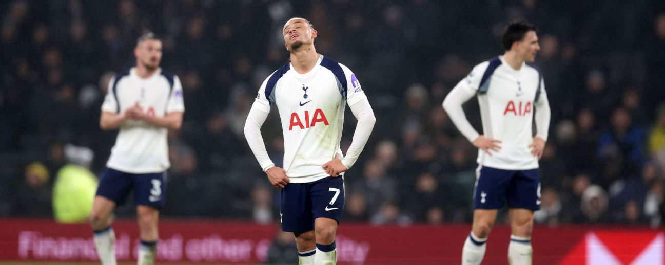 Tottenham in defeat against Newcastle