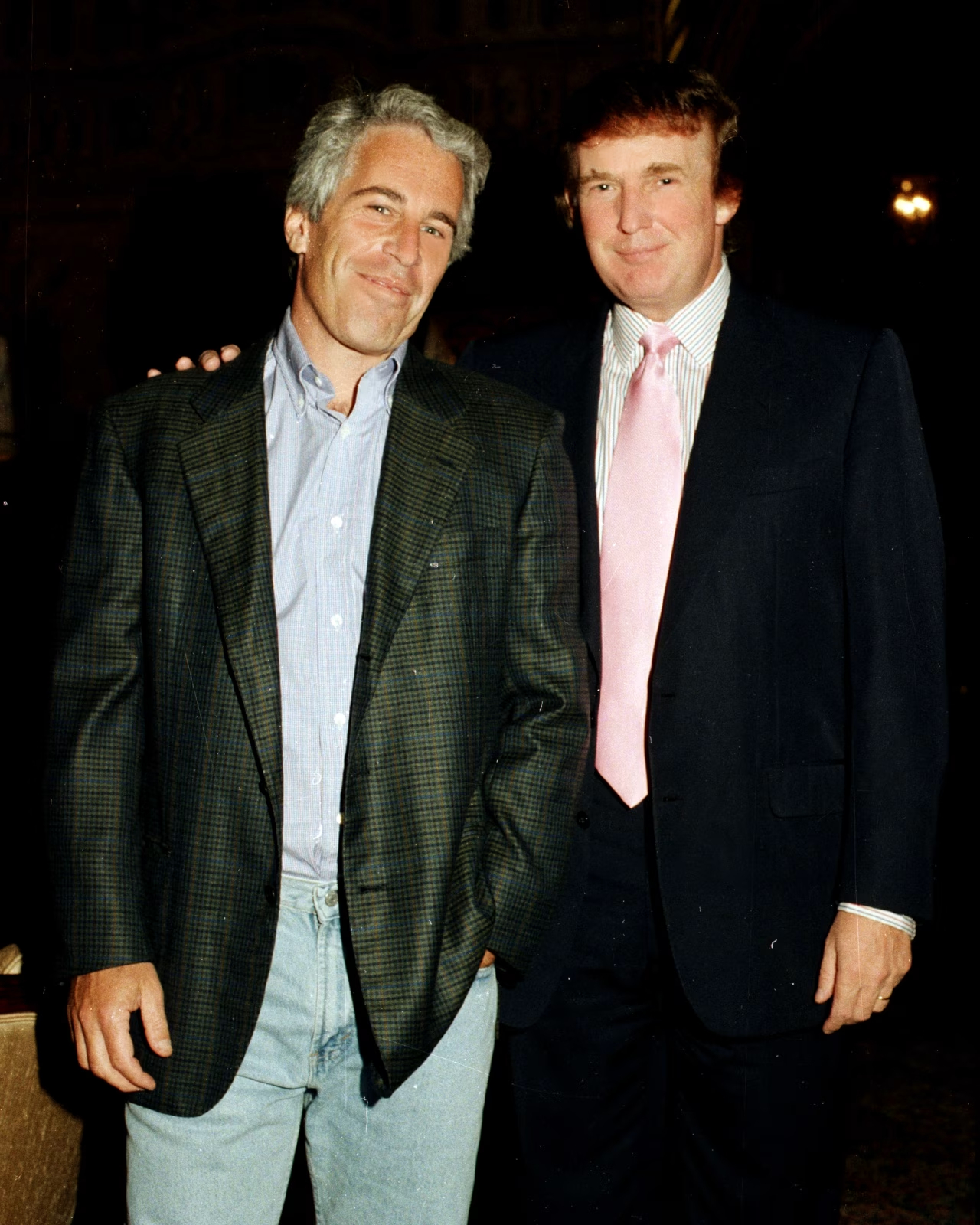 Donald Trump y Jeffrey Epstein
